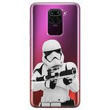 ERT GROUP mobiel telefoonhoesje voor Xiaomi REDMI NOTE 9 origineel en officieel erkend Star Wars patroon Stormtrooper 007 optimaal aangepast aan de vorm van de mobiele telefoon, gedeeltelijk bedrukt