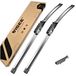 Visee Hexa Balais d'essuie-glace - 550/550mm - Noir - Flatblade - Avant - Audi A6 C6