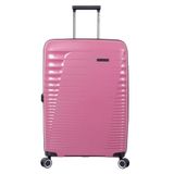 Totto - Harde koffer - Traveler - Medium koffer - Deco Rose - Roze - Uitbreidbaar systeem - TSA-systeem - Polyester voering