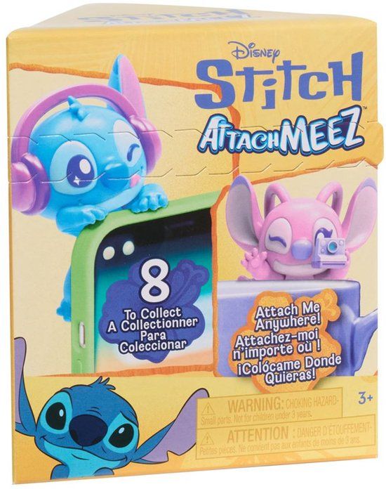 Disney Stitch Attachmeez Minifiguur