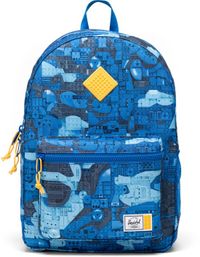 Herschel LEGO Heritage Sac à dos pour jeune - Abstract Bricks Bleu