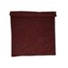 Chemin de table brodé, coton bio GOTS, bordeaux, brindilles, 50 x 145 cm