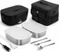 Merkloos Verwarmbare Lunchbox 1.5L met 10L Koeltas & 12/24/230V