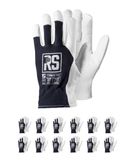 RS - Compo TEC 09 Montagehandschoenen, versterkt geitenleer, maat 9, 12 paar
