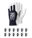 RS - Compo TEC 09 Montagehandschoenen, versterkt geitenleer, maat 9, 12 paar