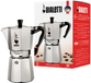 Bialetti Moka Express - Moka Pot - 18 Cups - Aluminium, Black