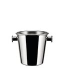 Alessi - Wijnkoeler, drankkoeler, champagnekoeler - Ettore Sottsass - roestvrij staal, zilver, 25,00 x 25,00 x 23 cm