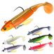 Solidchoice - Set de 6 leurres en caoutchouc pour poisson prédateur