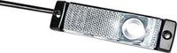 Hella Markeringslicht - 5.1 - 13cm - met Reflector - Helder - Wit - 12V-24V