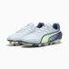 PUMA KING MATCH FG/AG Fußballschuh Herren Grün/Grau/Blau Größe 46