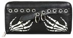 Banned Bonegrip Wallet Dames Portemonnee - Zwart