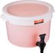Vevor Drankautomaat met Kraantje en Deksel, 11L, Wit, Glas/100% polyester