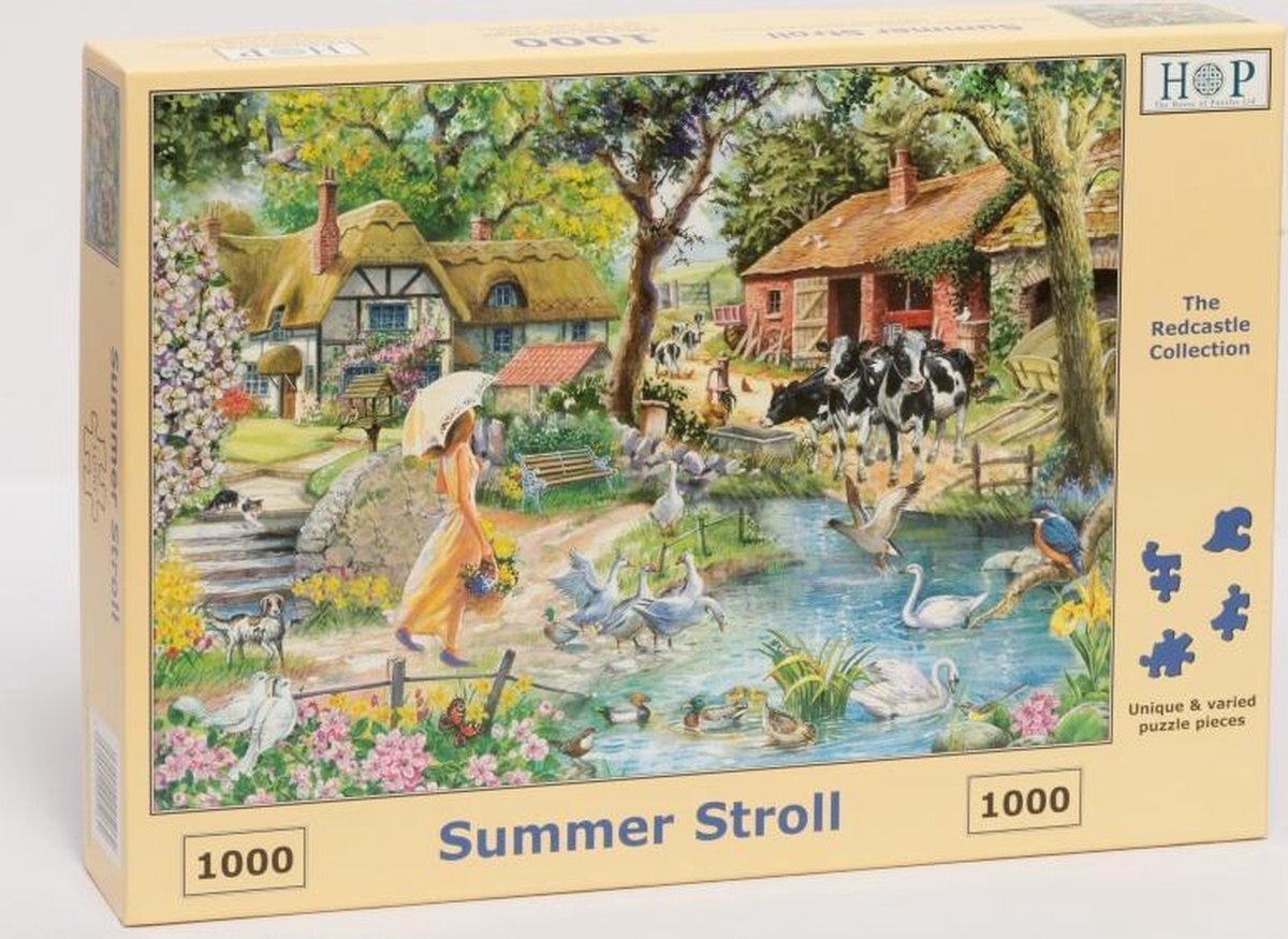 House Of Puzzles Legpuzzel - 1000 stukjes -Summer Stroll - House of Puzzels