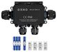Boîte N/t Ip68 0,5-6,0 mm² 2 longueurs M20 1 longueur M16 T-connexion