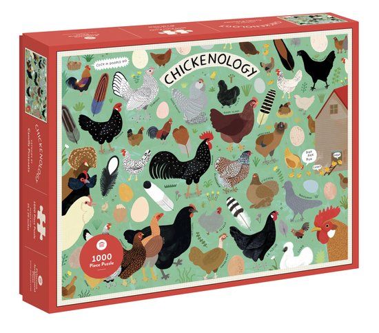 Chickenology 1000 Piece Puzzle - English Edition