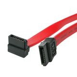 StarTech.com 60 cm SATA III Kabel - SATA naar SATA - Recht / Rechts - Rood