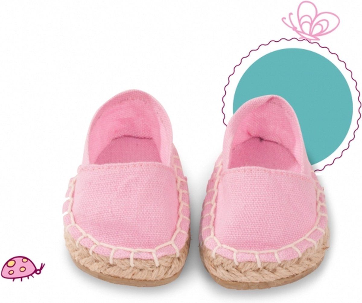 Gotz Götz Doll Clothes Espadrilles Pink for 42-46cm Baby Doll