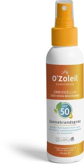 Zonnebrandspray spf50 125ml