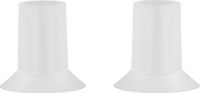 Youha® Borstschildverkleiners - Borstschilden - Borstkolf accessories - BPA vrij - elektrische draadloze borstkolven - Silicone borstschilden - Set van 2 stuks - Maat 18mm