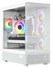 MODECOM VOLCANO AQ300 ARGB, blanc, midi-format