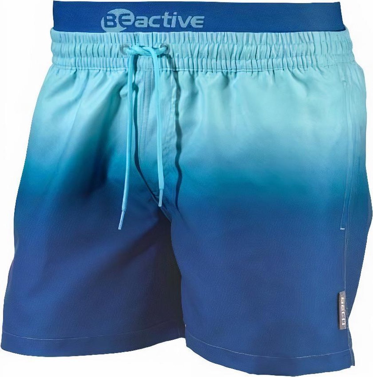 Beco zwemshort heren polyester blauw