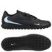 Nike Phantom 6 Club Low Cut Tf Shadow - Noir/bleu - Stabilisé (Tf), pointure 36½