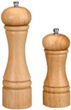 ibili Moulin à poivre Naturel 15 cm, Bois, Marron clair
