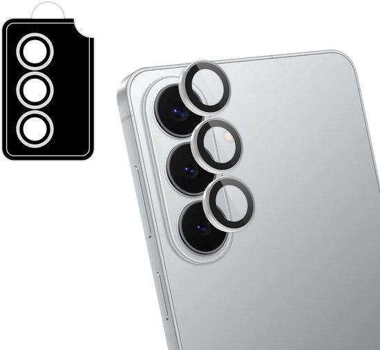 imoshion Camera Lens Protector - Geschikt voor Samsung Galaxy S26 / S26 Plus - 2 Pack - Silver Shadow