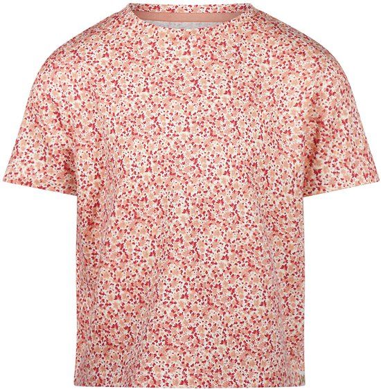 Koko Noko Meisjes Loose Fit T-shirt - Blushed terra