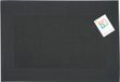 Merkloos Placemats Hampton - Zwart - PVC - 30 x 45 cm