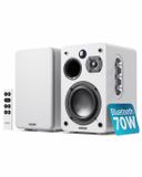 Majority D70X Active Bookshelf Speakers - Bluetooth - 70W RMS - Stereo - Ingebouwde Mid-woofer - Wit