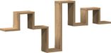 vidaXL Wandplank - Muurmontage - Artisan Eiken - 104,5 x 43 x 10 cm