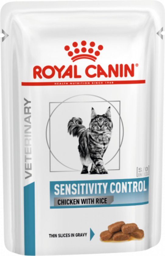 Royal Canin Veterinary Diet Sensitivity Control Kattenvoer - Kip Rijst 12x85 g