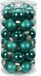 Inge-glas Inge Christmas Kerstballen - 30x st - groen - D4 cm - glas - glans en mat