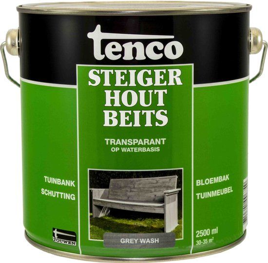 Tenco Steigerhoutbeits Grey Wash - 2,5 liter