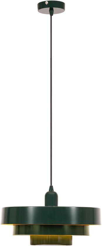 Lucide RUNA - Hanglamp - Ø 35 cm - 1xE27 - Groen