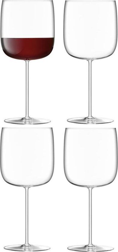 L.S.A. Borough Grand Cru - Rodewijnglas - 660 ml - Set van 4