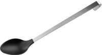 FM Professional 22125 Serveerlepel, Roestvrij Staal/Kunststof, Zwart/Zilver