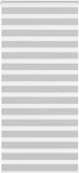 vidaXL Zebra rolgordijn 110x230 cm stofbreedte 105,9 cm lichtgrijs