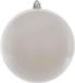 Kaemingk B.V. Boule de Noël plastique 20cm hiver blanc