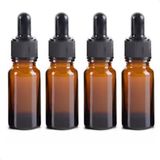Dayshake Pipetflesjes 15ml - 15 stuks - Druppelflesje - Pipetflesje - Glas - Waterdicht