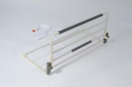 Bedhekje 90 cm - Wit metaal