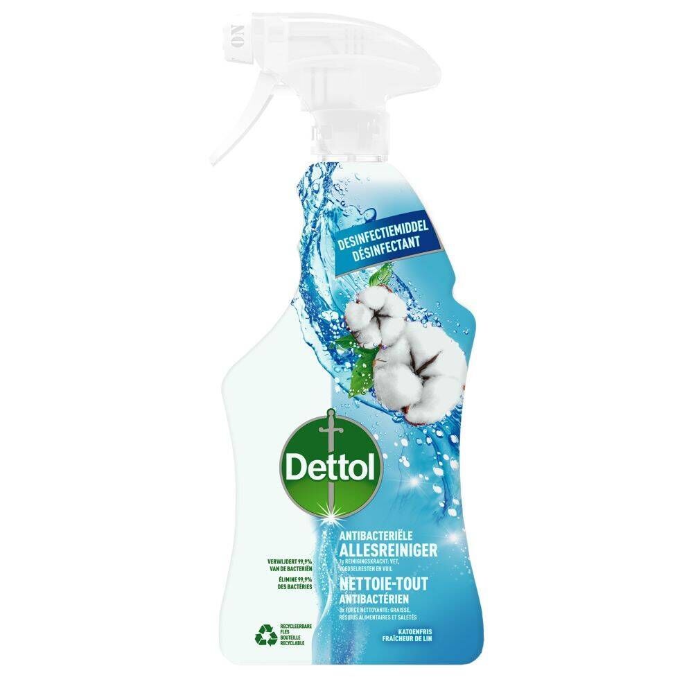 Dettol Dettol Antibacteriële Allesreiniger Katoenfris 750 ml spray