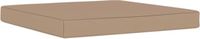 vidaXL - Palletkussen - 60x60x6 cm - Oxford stof - Taupe