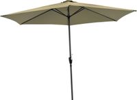 Lesliliving Outdoor Living Parasol Gemini Olijfgroen Ø3mtr