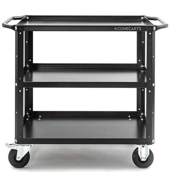 ConeCarts Small cart - basic - three shelves