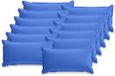 vidaXL - Coussin - 12 pièces - Bois - Bleu Royal - 40 x 80 cm - Polyester