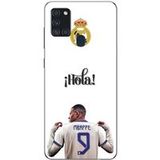 Maniacase Samsung Galaxy A21s Hoesje Kylian Mbappe Real Madrid 9 Hola