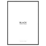 Poster & Frame Houten Lijst Zwart Acryl (50 x 70 cm)