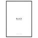 Poster & Frame Houten Lijst Zwart Acryl (50 x 70 cm)